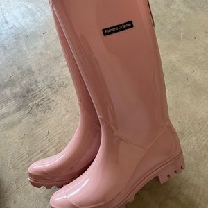 Planone Pink Rainboots